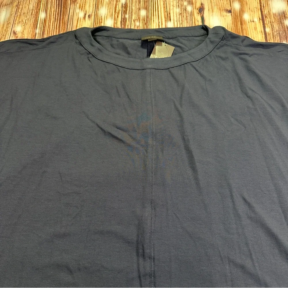 NWT J. Jill Wearever Collection Carbón Short Sleeve Women’s T-Shirt  Size Médium - Picture 12 of 12
